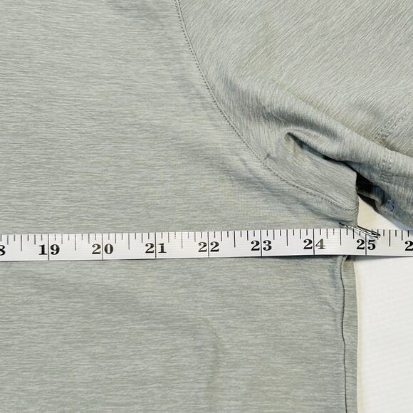 Vuori Strato Tech Polo Golf Shirt Mens XXL 2XL Gray Performance Chileno Bay - Picture 16 of 16
